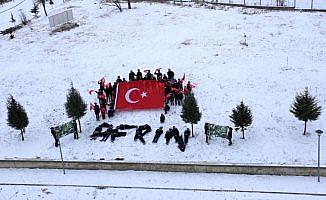 Zeytin Dalı Harekatı'na izcilerden destek