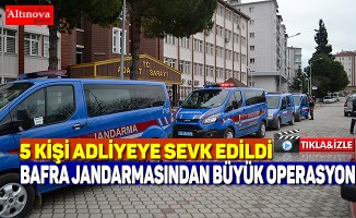 5 kişi adliyeye sevk edildi