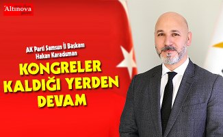 AK Parti ilçe kongreleri kaldığı yerden devam ediyor