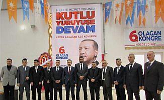 AK Parti Kavak İlçe Başkanlığı Kongresi yapıldı