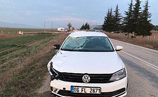 Amasya'da otomobilin çarptığı yaya öldü