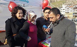 Amasya'da sağlık yürüyüşü