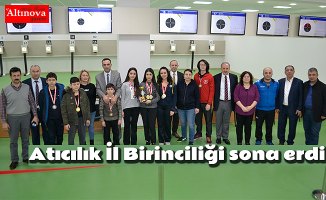 Atıcılık İl Birinciliği sona erdi