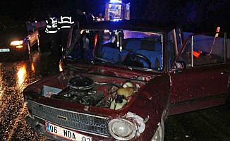 Bolu'da trafik kazası: 1 ölü, 1 yaralı