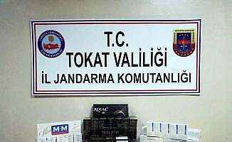 Erbaa'da kaçak sigara operasyonu