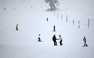 Kartalkaya'da hafta sonu yoğunluğu
