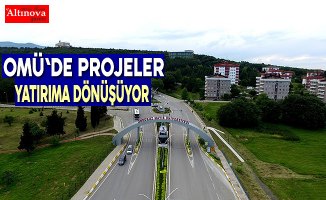 OMÜ'DE PROJELER YATIRIMA DÖNÜŞÜYOR