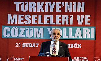 Saadet Partisi Genel Başkanı Karamollaoğlu: