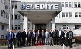 SAMKON'dan Başkan İkiz'e ziyaret