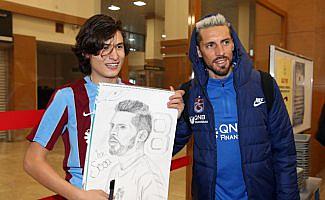 Trabzonspor kafilesi Ankara'ya gitti