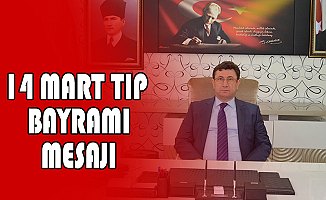 14 MART TIP BAYRAMI MESAJI