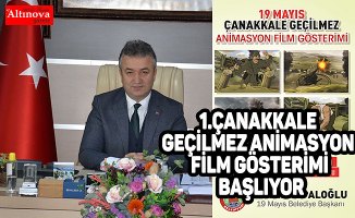 1.Çanakkale Geçilmez Animasyon Film Gösterimi Başlıyor