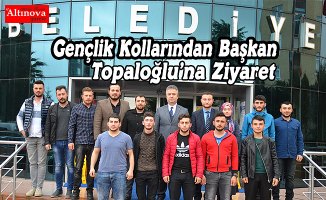 Ak Parti Gençlik Kollarından Başkan Topaloğlu’na Ziyaret