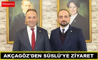AKÇAGÖZ’DEN İYİ PARTİYE ZİYARET