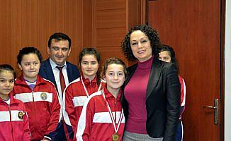 Alaplı İlçe Milli Eğitim Müdürü Çevik'e ziyaret