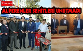 ALPERENLER ŞEHİTLERİ UNUTMADI