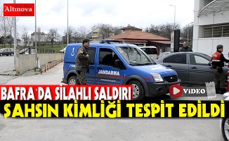 Bafra`da pompalı tüfekli saldırı