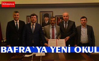 BAFRA`YA YENİ OKUL