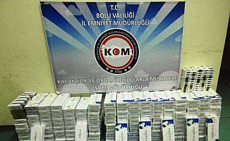 Bolu'da sigara kaçakçılığı