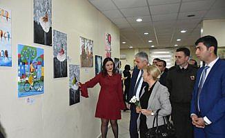 Boyabat'ta resim sergisi açıldı