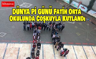 DÜNYA Pİ GÜNÜ Fatih Ortaokulunda Coşkuyla Kutlandı