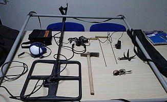 Hadrianaupolis antik kentinde kaçak kazı