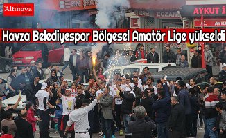 Havza Belediyespor Bölgesel Amatör Lige yükseldi