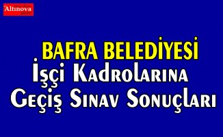 İşçi Kadrolarına Geçiş Sınav Sonuçları