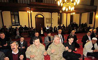 Kavak'ta Afrin şehitleri için mevlit okutuldu