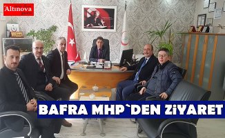 MHP`den sağlık çalışanlarına ziyaret