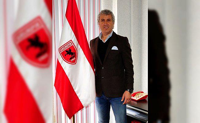 Samsunspor'da Durmuş dönemi resmen başladı