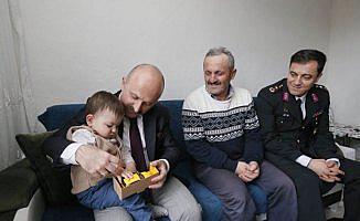 Şehit Çakı'nın ailesine 