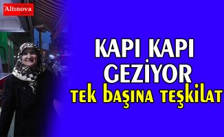 Zeynep Çiçek Tek başına teşkilat