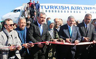 THY İstanbul-Semerkant uçuşlarını başlattı