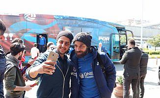 Trabzonspor kafilesi İstanbul'a gitti