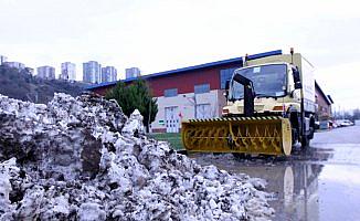 Yerli kar temizleme aracını 