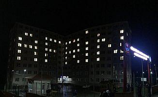 Yurtlarda kalan öğrencilerden Afrin'deki askerlere destek