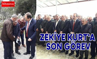 Zekiye Kurt`a son görev