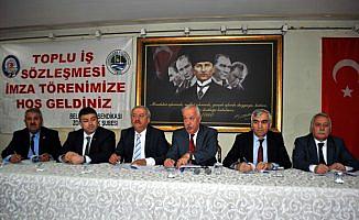 Zonguldak Belediyesinde toplu iş sözleşmesi