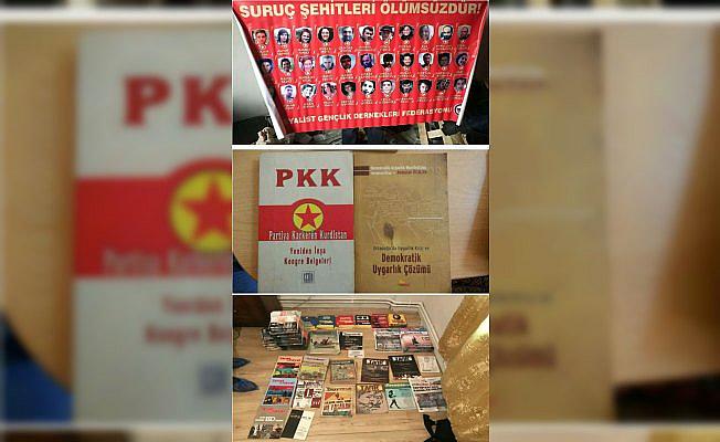 Zonguldak'ta sosyal medyadan terör propagandası