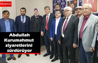Abdullah Kurumahmut ziyaretlerini sürdürüyor