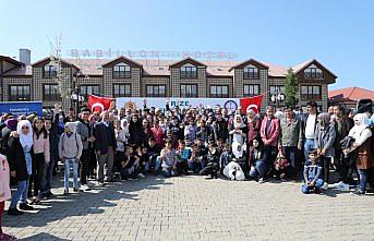 Afrinli çocuklar Rize'de