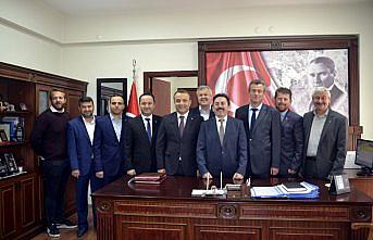 Alaplı Kaymakamı Eskioğlu'na ziyaret