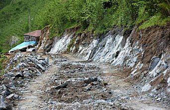 Altınordu'da yol çalışmaları