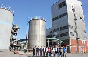 Amasya'da etil alkol üretimine başlandı