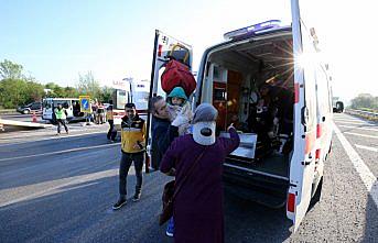 Anadolu Otoyolu'nda trafik kazası: 7 yaralı