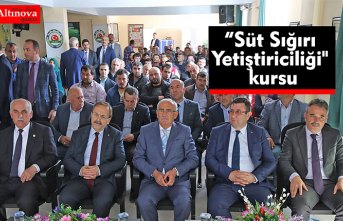 Bafra'da "Süt Sığırı Yetiştiriciliği" kursu