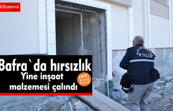 Bafra`da hırsızlık