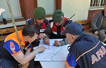 Bartın'da kayıp kişiyi arama çalışmaları