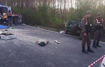 Bartın’da tarım aracı devrildi: 1 ölü, 2 yaralı